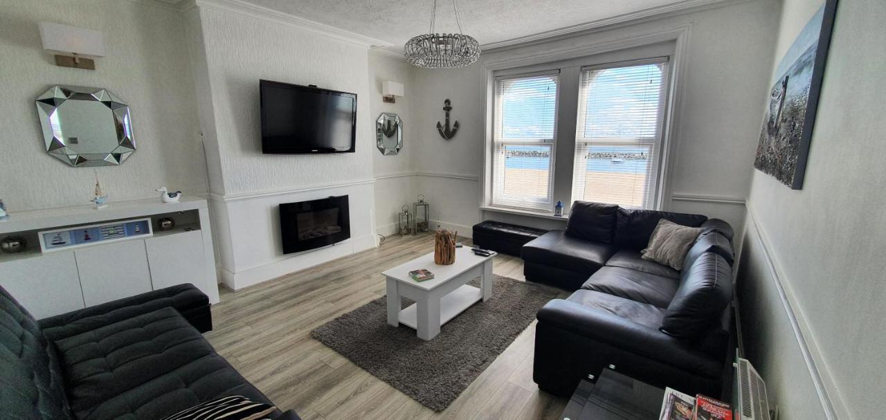 Harbour View Appartement Rhôs-on-Sea Buitenkant foto