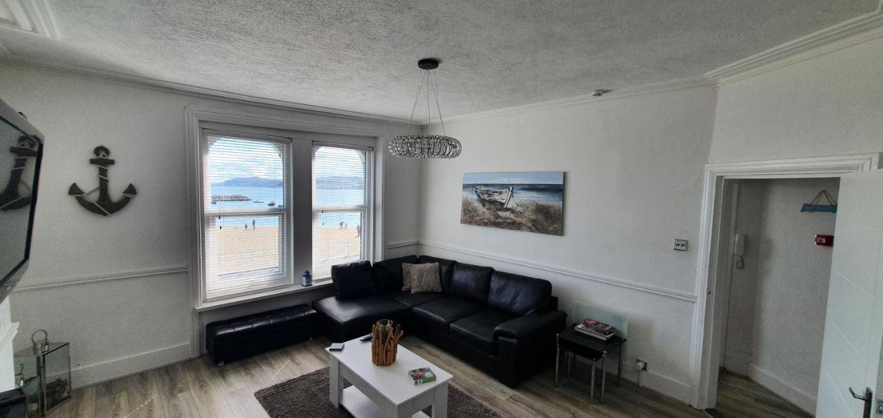 Harbour View Appartement Rhôs-on-Sea Buitenkant foto